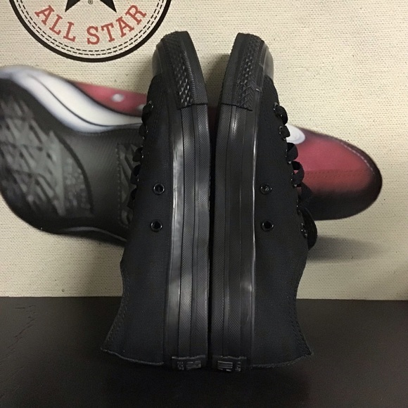 Converse Women's Chuck Taylor Black Low Top - Picture 5 of 7